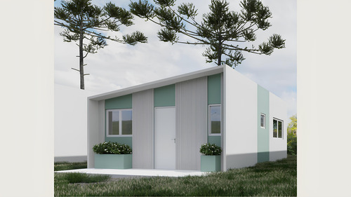 Casa Pré-fabricada Módulo Tiny House Eco - 2dormitório(36m2)