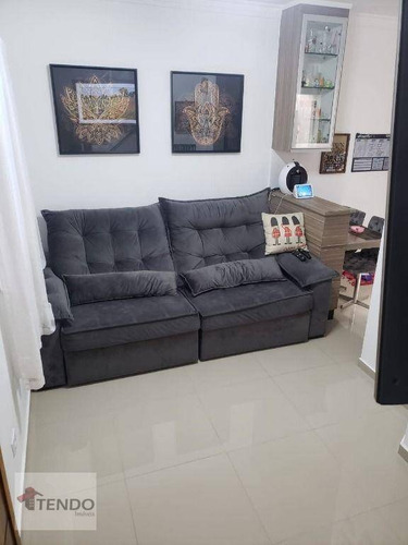 Imagem 2 de 21 de Imob01 - Sobrado 69 M² - Venda - 2 Dormitórios - Jardim Santo Antônio - Santo André/sp - So0798