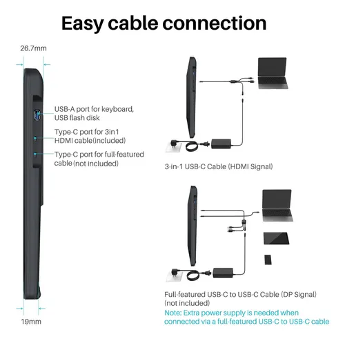 Tableta De Dibujo Huion Kamvas 2 De 21,5 Pulgadas Con 120% D