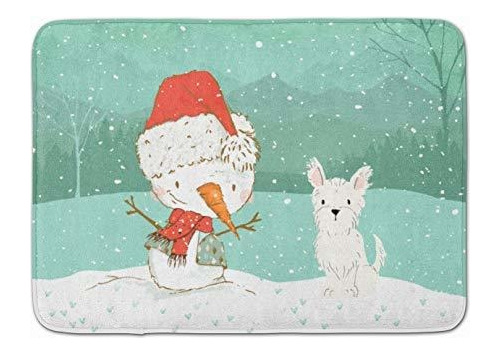 Caroline's Treasures Ck2097rug Westie Terrier Snowman Ch