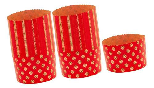 100 Tazas Para Hornear Magdalenas Tipo Panettone, 13,5 Cm X
