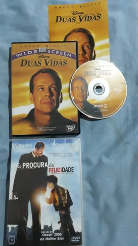 Dvd Duas Vidas Bruce Willis + À Procura Da Felicidade A13