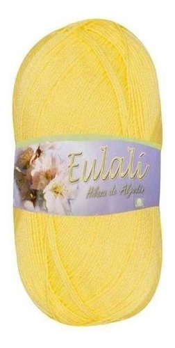 Hilaza Eulali, Marca Omega, Madeja De 100g Y 360m Por Pieza Color C04 Amarillo