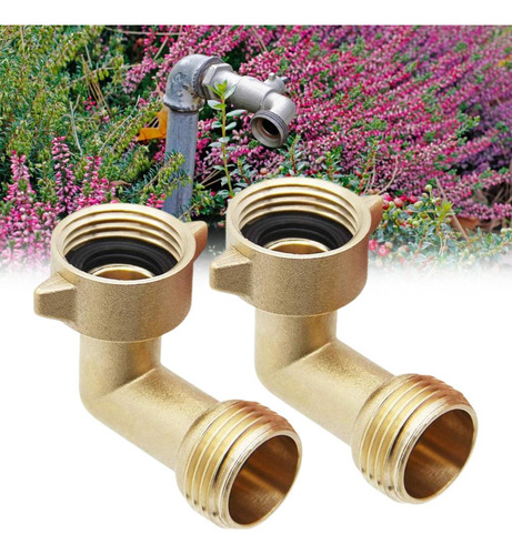 Conector De Manguera De 90 Grados Para Codo De Jardinería, A