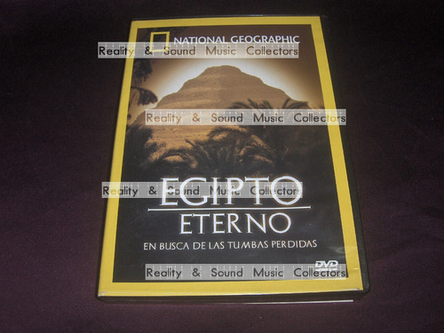 Egipto Eterno En Busca De Las Tumbas Perdidas Documental Dvd