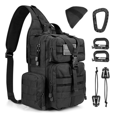 ~? G4free Tactical Edc Sling Bag Mochila Con Funda De 