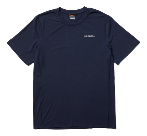 Polera Hombre Tencel Azul Oscuro Merrell