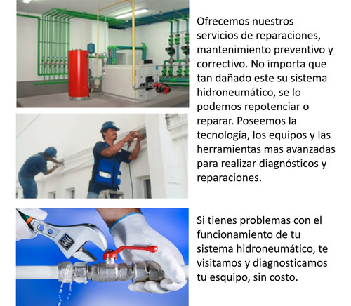 Imagen 3 de 9 de Servicio Técnico En Sistemas Hidroneumáticos