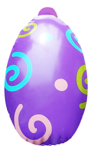 Bola Gigante Gigante De Pascua Con Decoración Inflable Para