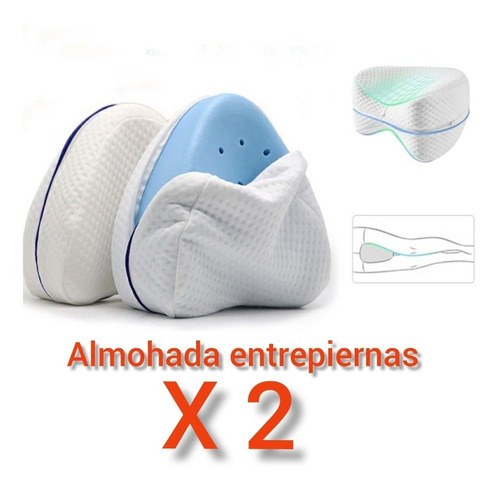 Cojin Espuma De Memoria X 2 Unds- Combo - Envio Gratis