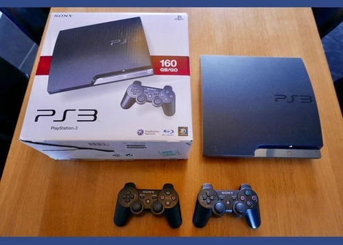 Imagen 1 de 6 de Sony Playstation 3 Slim 160gb Standard Ps3 Escucho Ofertas!