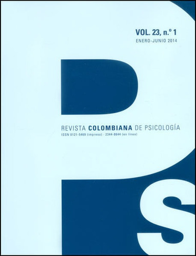 Revista Colombiana De Psicología Vol 23 No 1