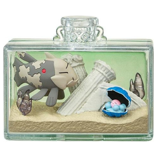 Pokemon Figura Aqua Bottle Clamperl Relicanth Rement