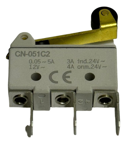 Microswitch De Varilla Cn-051c2 5 Amp 12-24v - Cntd -