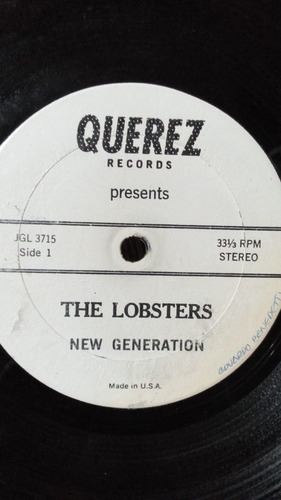 The Lobsters - New Generation/rock Me - Usa Maxy Vinilo