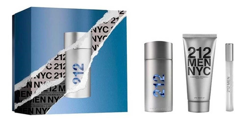 Carolina Herrera Set 212 Men Nyc Edt 100ml Para Hombre