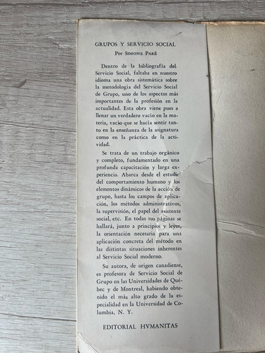 Grupos Y Servicio Social - Simone Paré