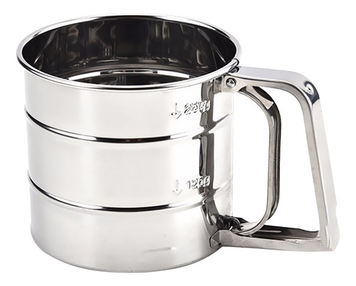 Acero Inoxidable Copa Glaseado Azúcar Colador Colador