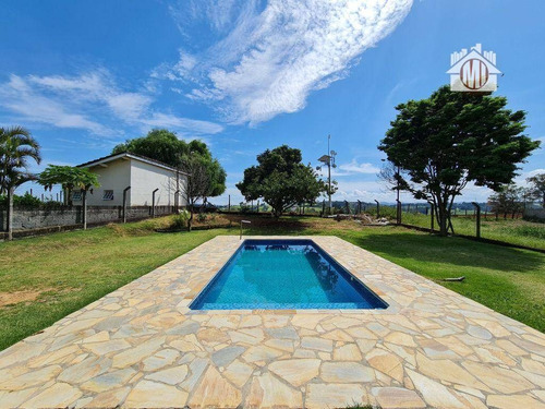 Imagem 12 de 24 de Linda Chácara Com 04 Quartos, Pé Direito Alto, Paisagismo, Excelente Bairro, Piscina À Venda, 1000 M² Por R$ 485.000 - Zona Rural - Pinhalzinho/sp - Ch0484