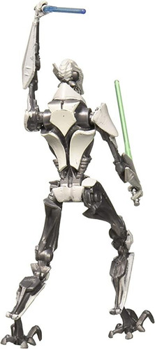 Imagen 4 de 7 de Star Wars Galaxy Of Adventures General Grievous Figura De