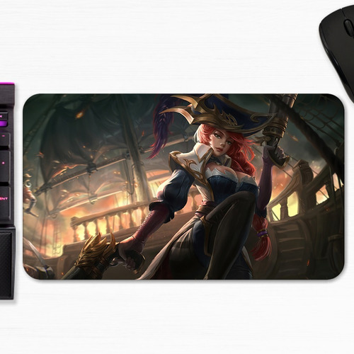 Mouse Pad Miss Fortune League Of Legends Art Gamer M