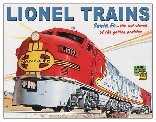 Desperate Enterprises Lionel Trains Santa Fe Cartel De Esta 