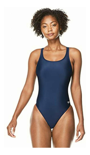 Speedo Bañador Pro Lt Super Pro Para Mujer, Azul Marino