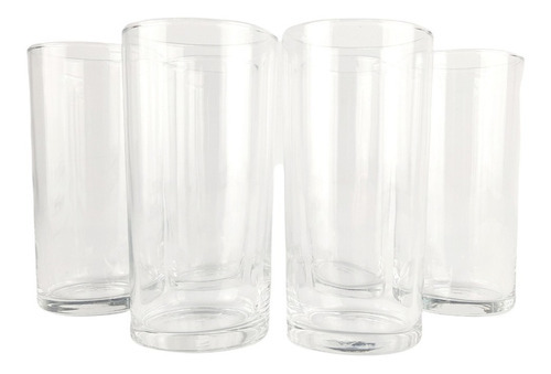 Vasos Manchester Pack 6 Unidades 310ml Color Transparente