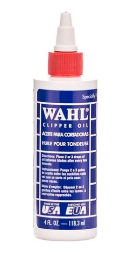 Aceite Lubricante Wahl Maquina Peluquería Cuchillas Barbera