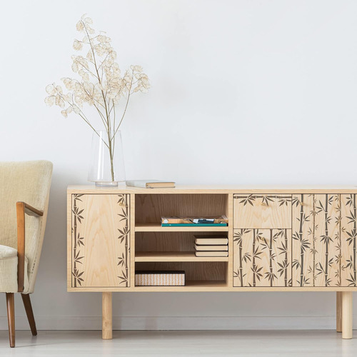 Nakleo Plantilla De Plástico Reutilizable Diy - Brotes De Ba