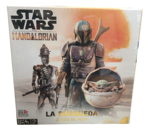 Juego De Mesa Star Wars The Mandalorian La Búsqueda- Novelty