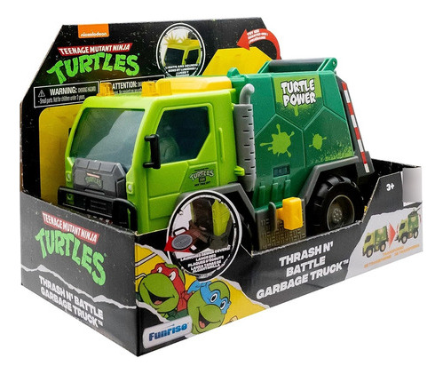 Camion De Basura Con Figura Luz Sonido Tortugas Ninja 71045