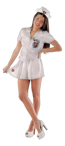 Disfraz Para Adulto De Enfermera T2 - Cotillón Waf