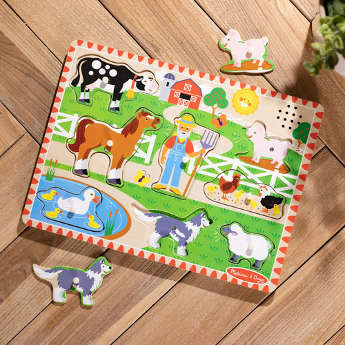 Juguete de clasificador para bebés Melissa & Doug 6073072 color multicolor con 8 piezas