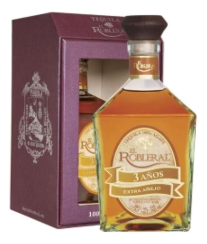 Tequila Extra Añejo 100% El Robleral 750ml