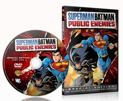 Imagen 1 de 1 de Superman / Batman : Public Enemies (2009) Dvd - Pelicula Dc