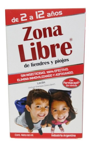 Zona Libre Loción X 1 Estuche. Directo De Fábrica.