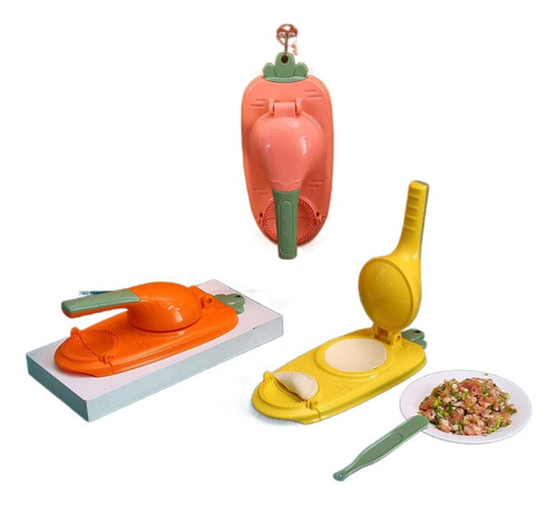Máquina Manual 2n1 Bolas De Masa Y Empanadas Para El Hogar