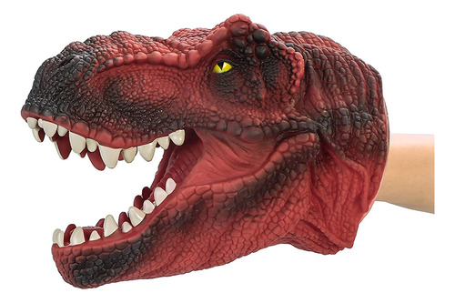 Marioneta De Mano De Dinosaurio Cogo Man Red T Rex Toys