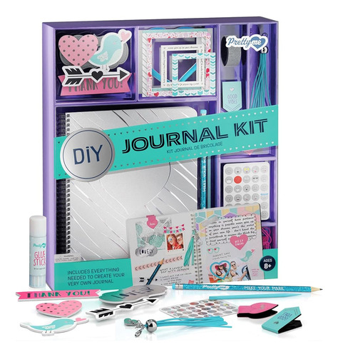 Diy Journal Kit Para Niñas - Gran Regalo Para Niñas De 8 A 1