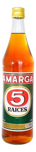 Aperitivo Amarga 5 Raíces Botella 935 Ml