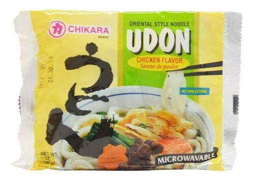 Udon Sabor Pollo, 198g Chikara Fideo Japones