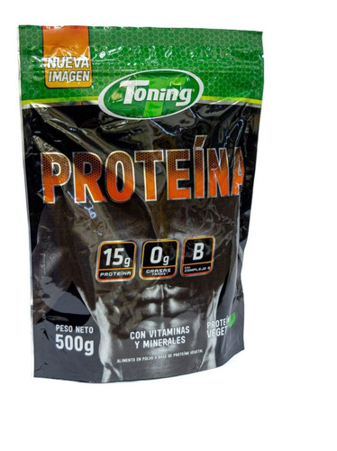 Proteína Vegetal Con Complejo B - Toning - Bolsa × 500g