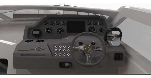 Lancha Real 35 Cabriolet Com 2x Mercury 150hp 4t Nova