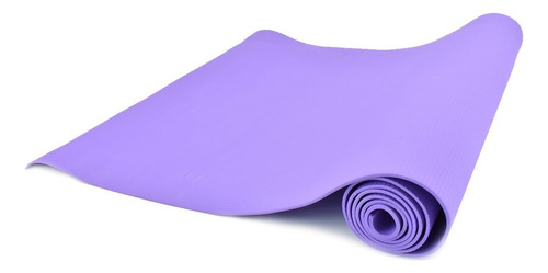 Tapete Yoga Pilates Relajacion Estiramiento Entrenamiento Color Morado