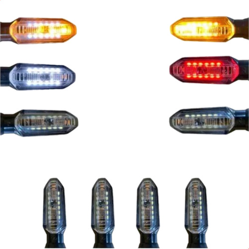 Seta Pisca Gvs Led Com Drl Cb Twister Kit 4 Unidades