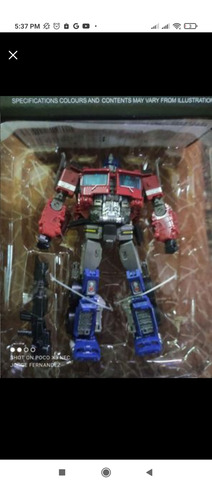 Optimus Prime G1 Commander