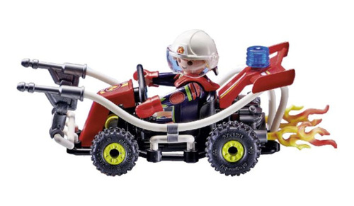 Playmobil Stunt Show Kart Bombero 47 Piezas Super Oferta