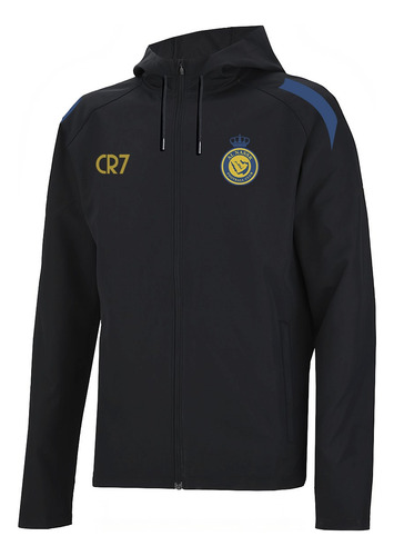 Campera Deportiva All Nassr Cristiano Ronaldo Con Capucha