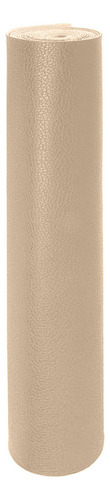 Tela Vinipiel 1.40m X 10m Para Tapizar Muebles Salas Color Beige Diseño De La Tela Lisa